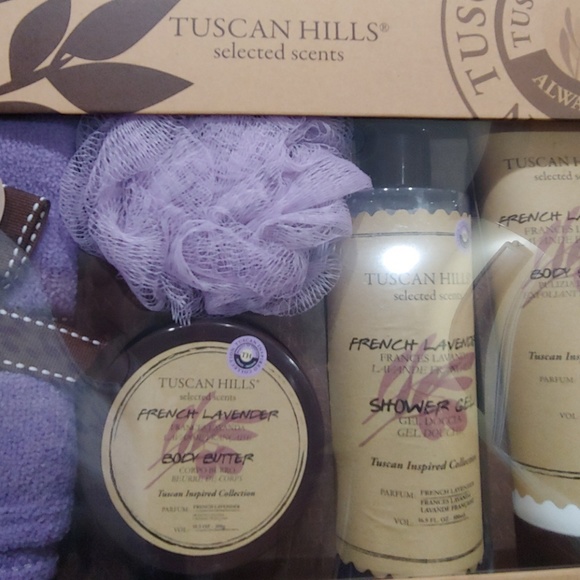 Tuscan Hills French Lavender Shower Set!! - Picture 3 of 8